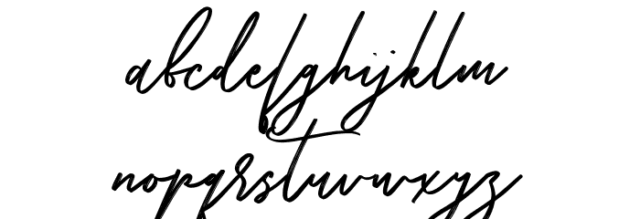 Mombay Free Font LOWERCASE