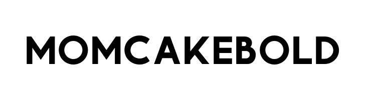 Momcake Bold  font caratteri gratis