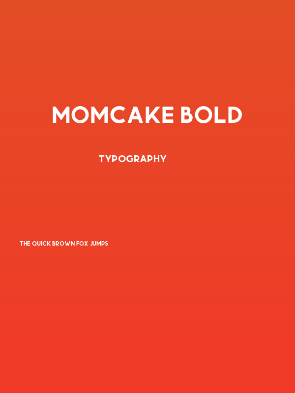 Momcake Bold Poster
