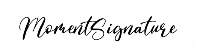 Moment Signature  Descarca Fonturi Gratis