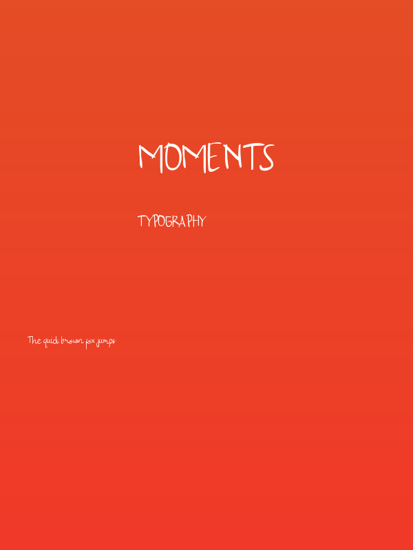 Moments Poster