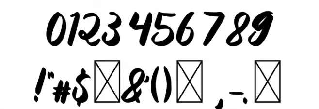 Momentum Valentine Font OTHER CHARS