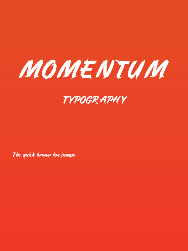 Momentum Poster