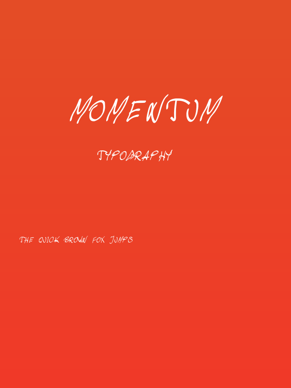 Momentum Poster