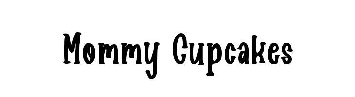Mommy Cupcakes  لخطوط تنزيل