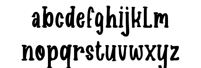 Mommy Cupcakes Font LOWERCASE