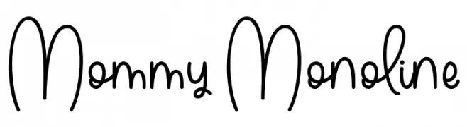 Mommy Monoline Шрифта