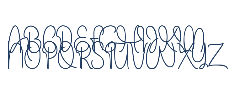 Mommy Monoline Uppercase