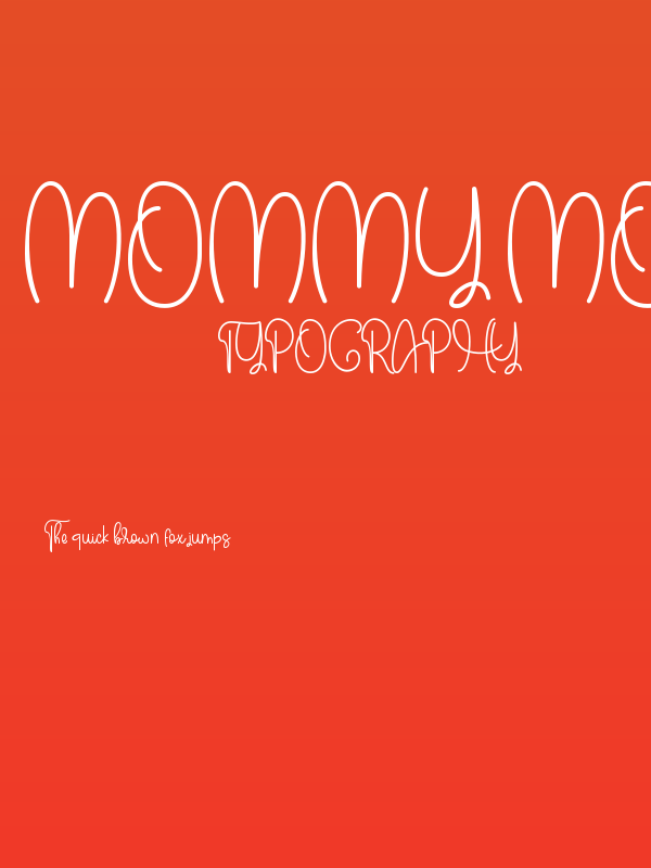 Mommy Monoline Poster