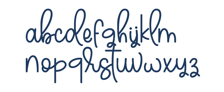 Mommy Monoline Lowercase