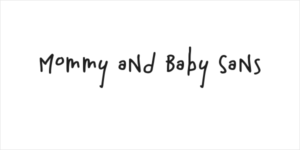 Mommy and Baby Sans Logo