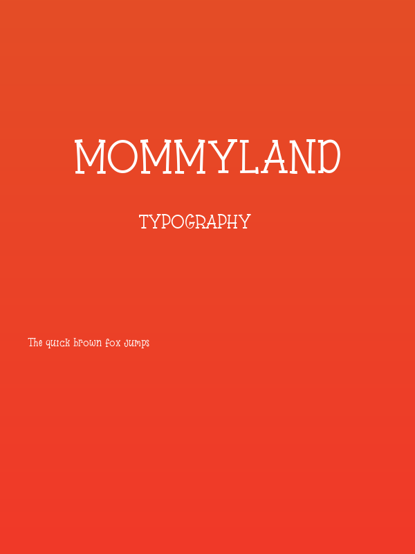 Mommyland Poster