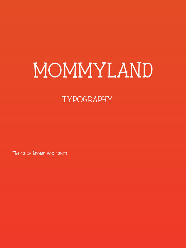 Mommyland Poster