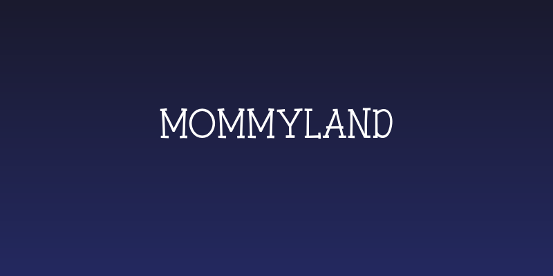 Mommyland Social Header