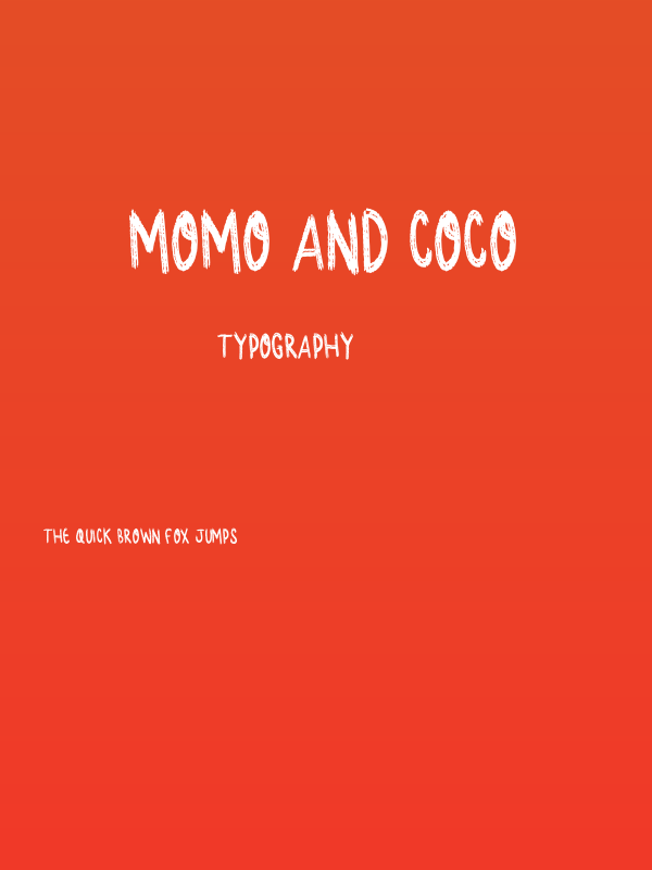Momo And Coco Poster