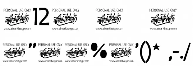 Momotako Font OTHER CHARS