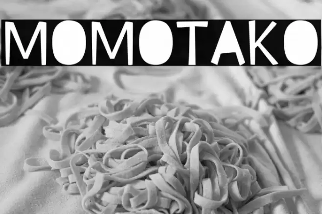 Momotako Font examples
