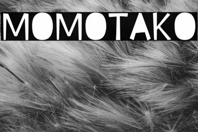 Momotako Font examples