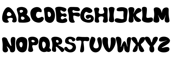 Momoyo Font LOWERCASE