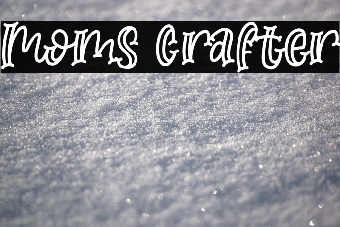 Moms Crafter Example 1