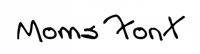 Moms Font  Fuentes Gratis Descargar