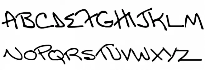 Moms Font Caratteri MAIUSCOLE