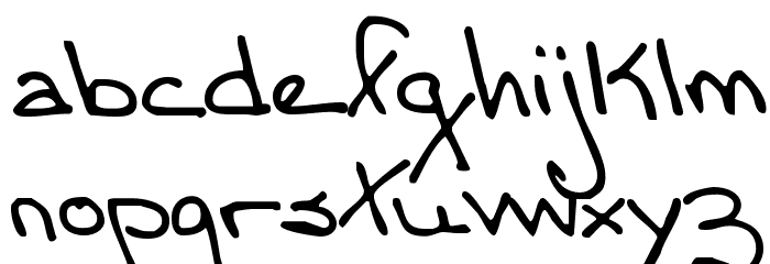 Moms Font Font LOWERCASE