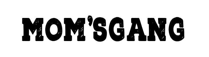 Mom's Gang  Free Fonts Download