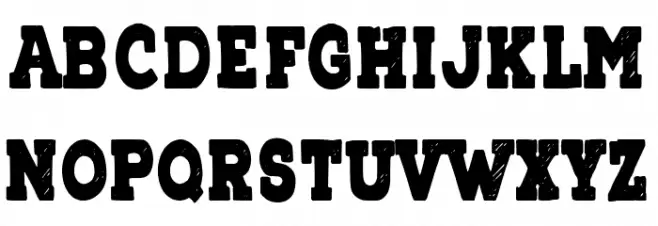 Mom's Gang Schriftart Groß