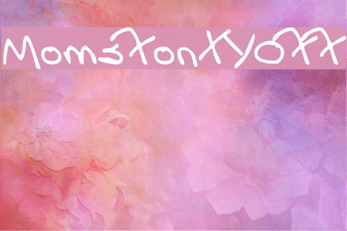 MomsFontYOFF Example 2