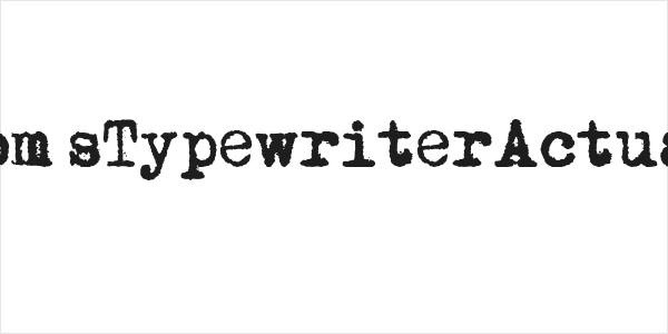 Mom´sTypewriterActual Logo