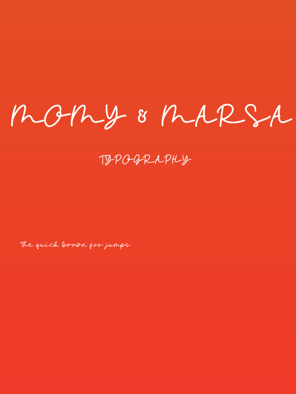 Momy & Marsa Poster