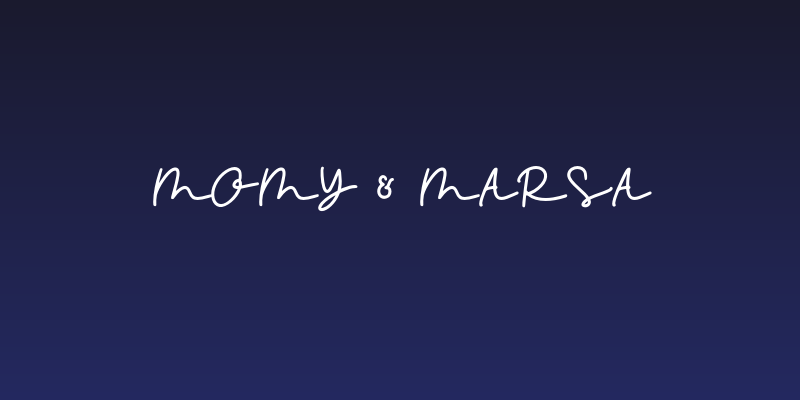 Momy & Marsa Social Header
