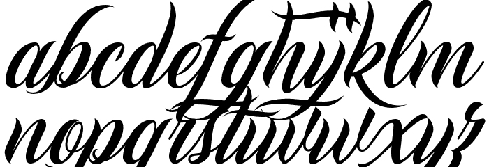 Mon Cherry Personal Use Font LOWERCASE