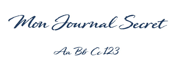 Mon Journal Secret Font Preview