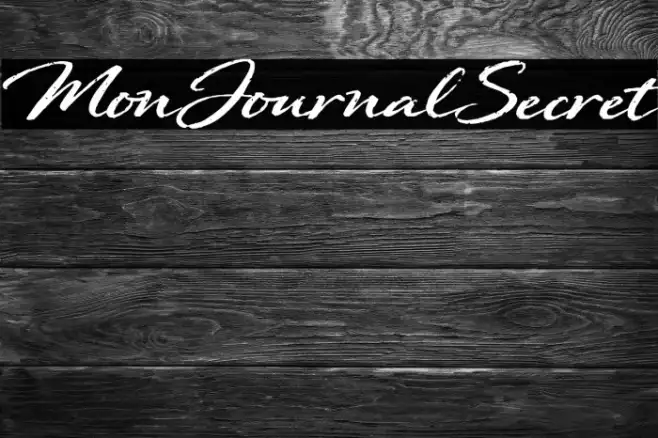 Mon Journal Secret Example 3