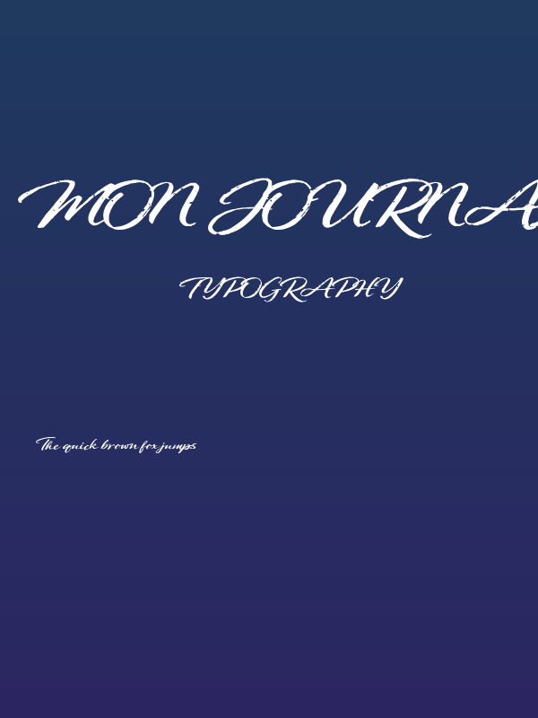 Mon Journal Secret Poster