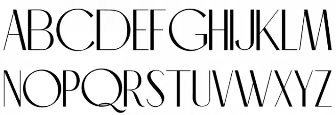 Mon de Tresor Italic Fonte MAIÚSCULAS