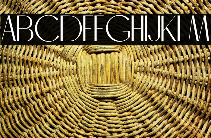 Mon de Tresor Italic Example 1