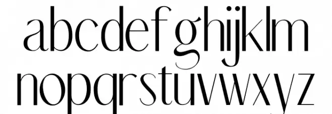 Mon de Tresor Italic फ़ॉन्ट लोअरकेस
