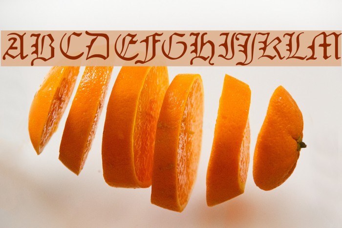 MonAmourFrakturRegular Font examples