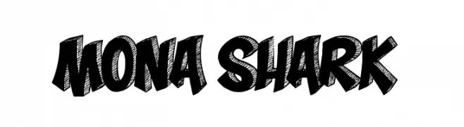 Mona Shark  Fuentes Gratis Descargar