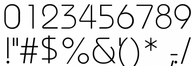 MonaKo Font OTHER CHARS