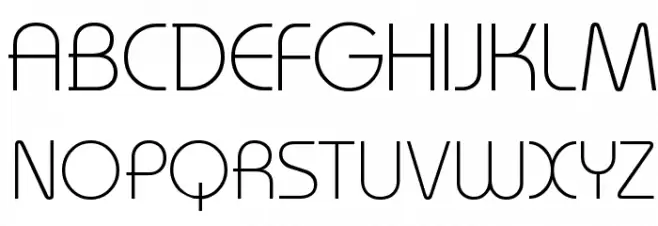 MonaKo Schriftart Groß