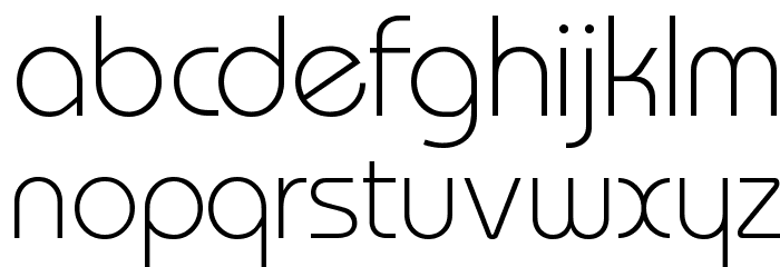 MonaKo Font LOWERCASE