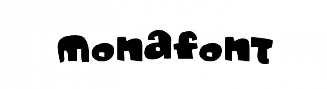 Monafont  Frei Schriftart Herunterladen