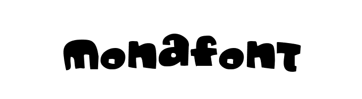 Monafont  Free Fonts Download