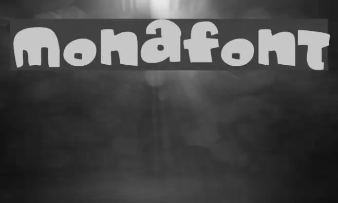 Monafont Font examples