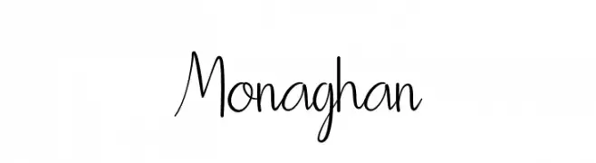 Monaghan  Скачать бесплатные шрифты