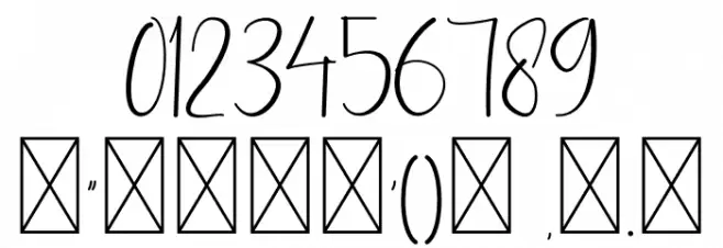 Monaghan Font OTHER CHARS